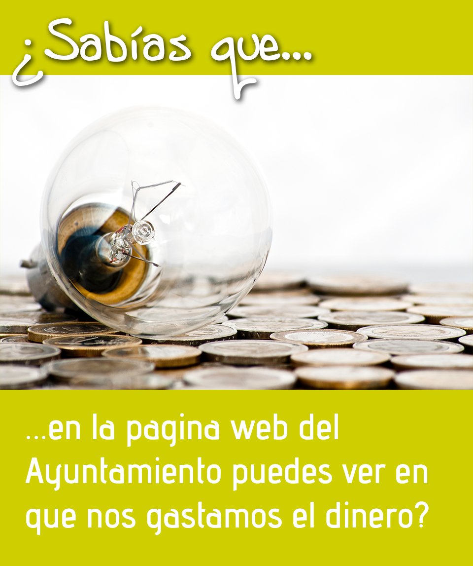 Sabías que todos los presupuestos están publicados en la página del ayuntamiento